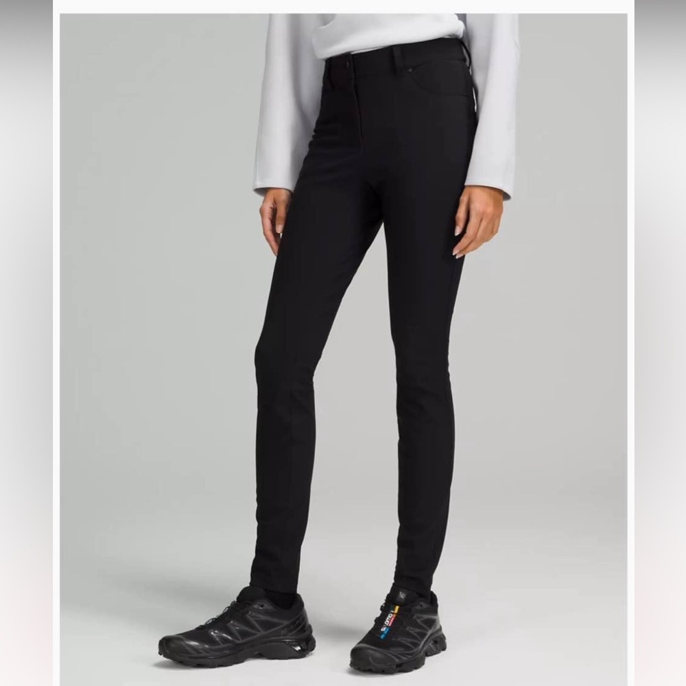 City Sleek Slim-fit 5 Pocket High-Rise Pant